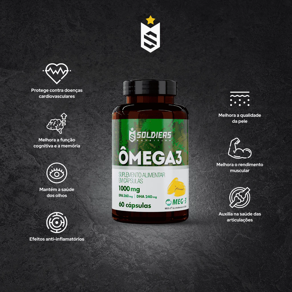 Ômega 3 60 Caps 2800mg MEG 3 - Imagem 3