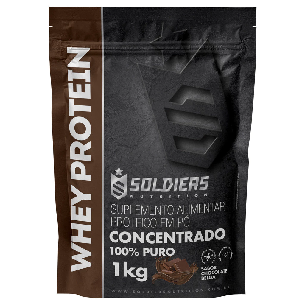 Whey Protein Concentrado 1kg 100% Importado - Imagem 2