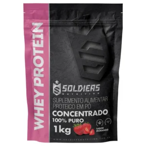 Whey Protein Concentrado 1kg 100% Importado